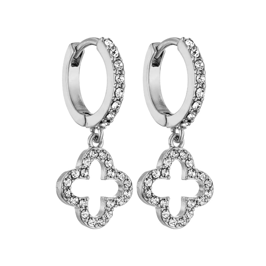 Lucky Leaf Shine Earrings