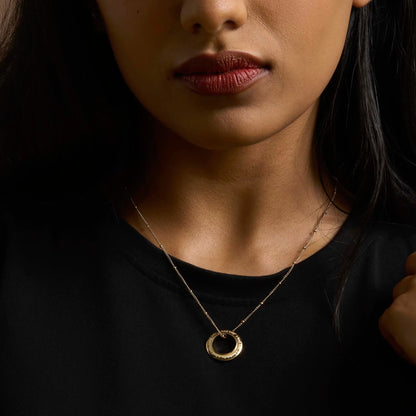 Kara necklace premium pendant – Sikh symbol jewellery in gold and silver