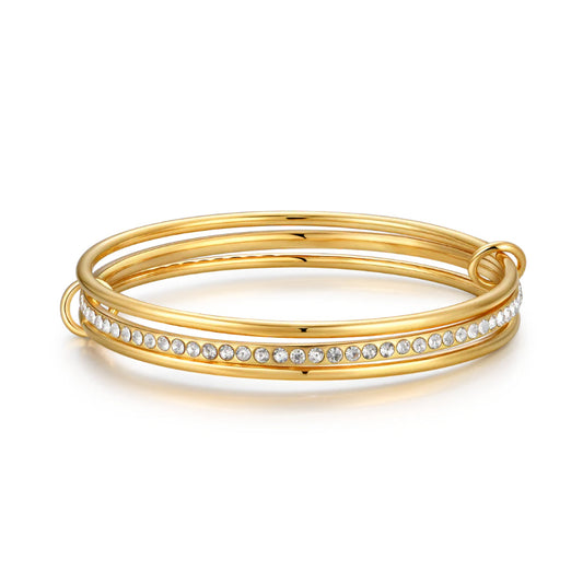 Infinity Flow Triple Bangle
