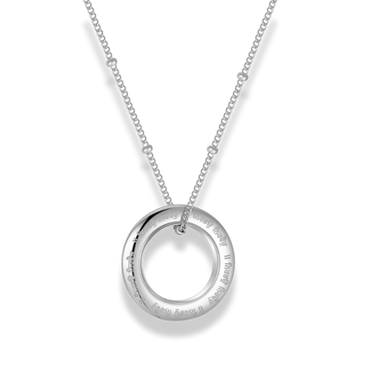 Kara necklace premium pendant – Sikh symbol jewellery in gold and silver