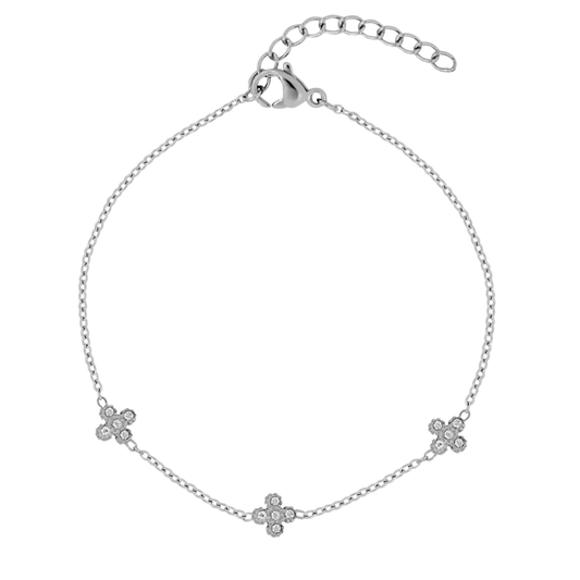 Pavé Flora Bracelet